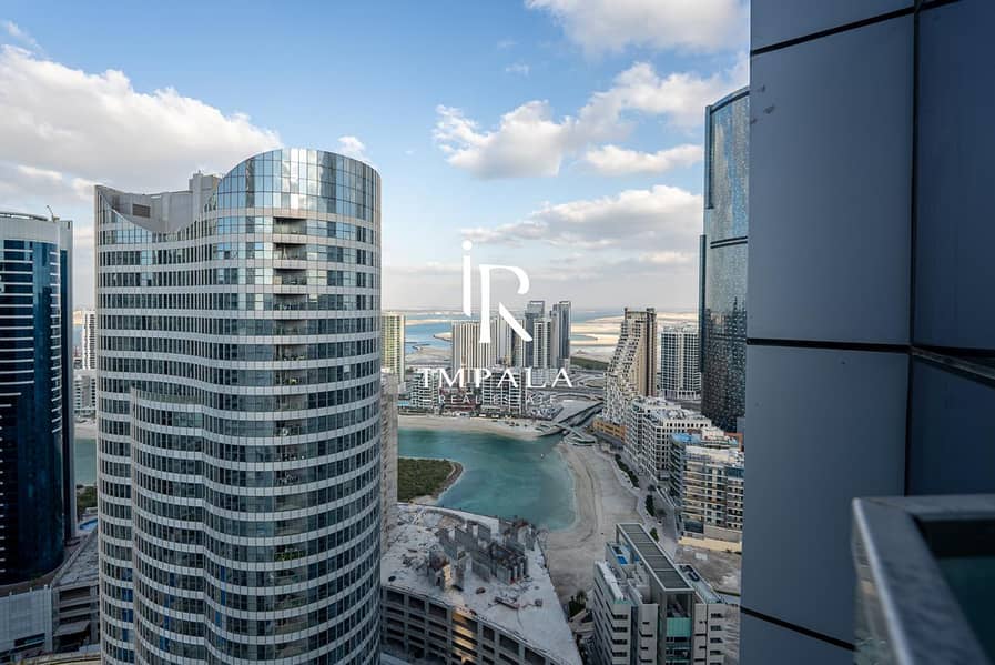 Exclusive 3BR+Maid | High Floor | Stunning Canal Views | Prime Location