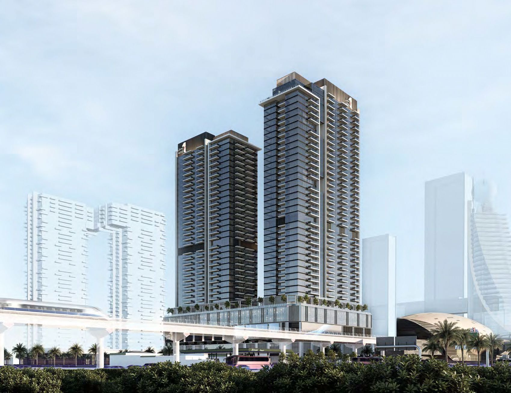 Avenue Park Towers 1 at Wasl 1 — 2