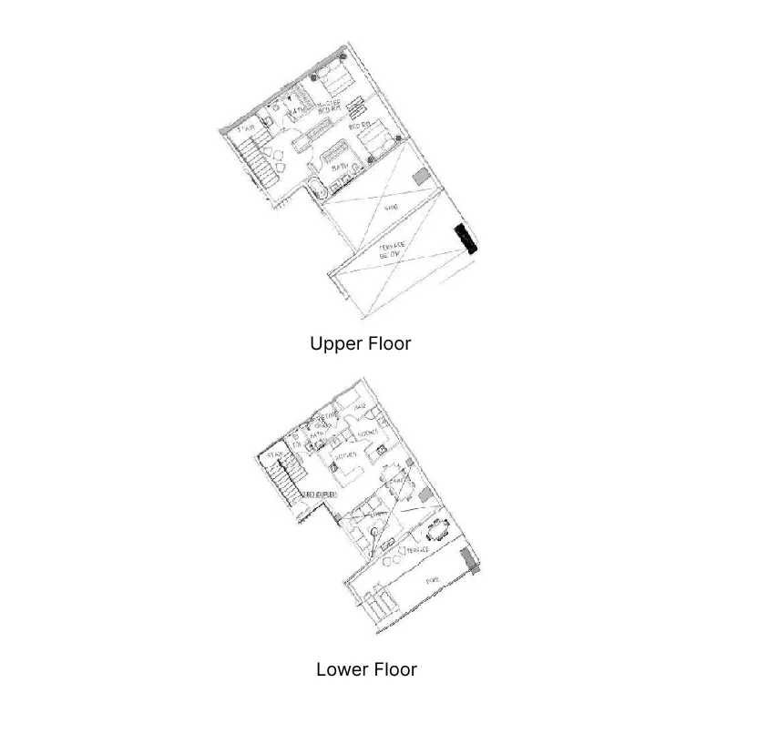 Safa Two de Grisogono 2 bed floor plan, 2,097 sqft