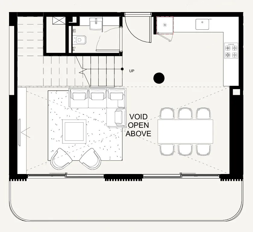 Azizi Abraham 2 bed floor plan, 1,874 sqft
