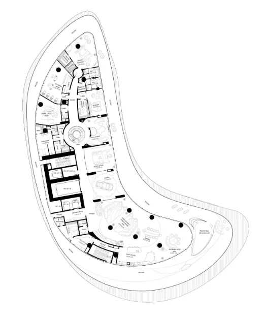 Bugatti Residences by Binghatti 4 bed floor plan, 20,449 sqft