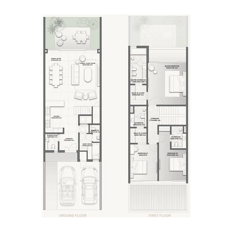 AIDA by Dar Global 3 bed floor plan, 2,247 sqft
