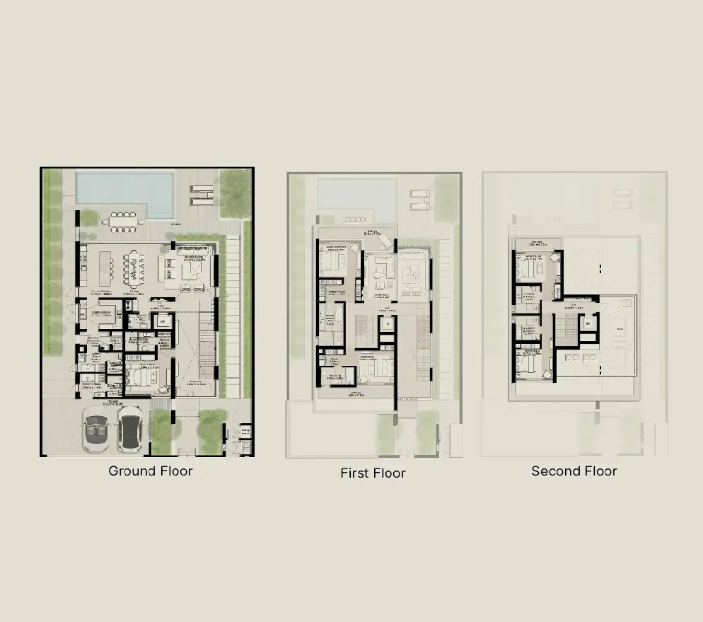 Nad Al Sheba Gardens Phase 11 5 bed floor plan, 5,650 sqft
