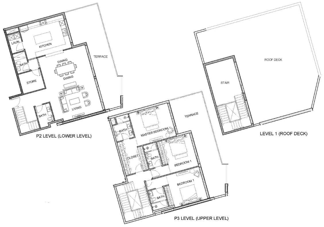 Golf Greens 3 bed floor plan, 4,948 sqft