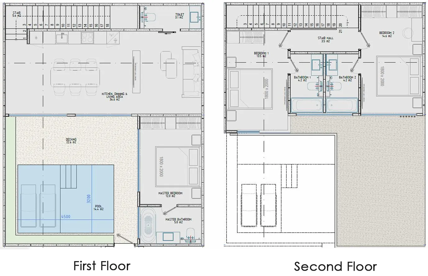 Solvyn City 3 bed floor plan, 1,302 sqft