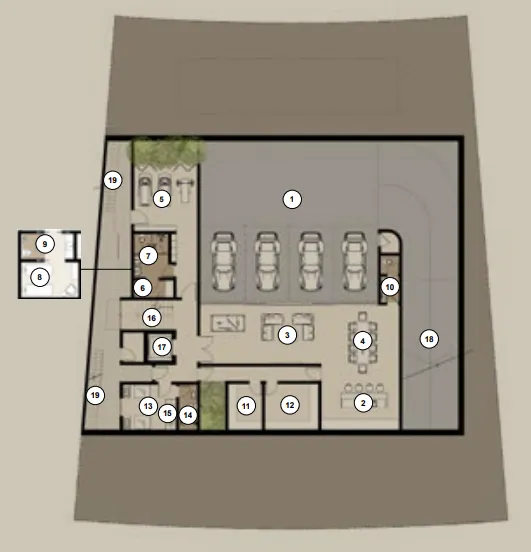 Nawayef Mansions by Modon Properties 7 bed floor plan, 13,872 sqft