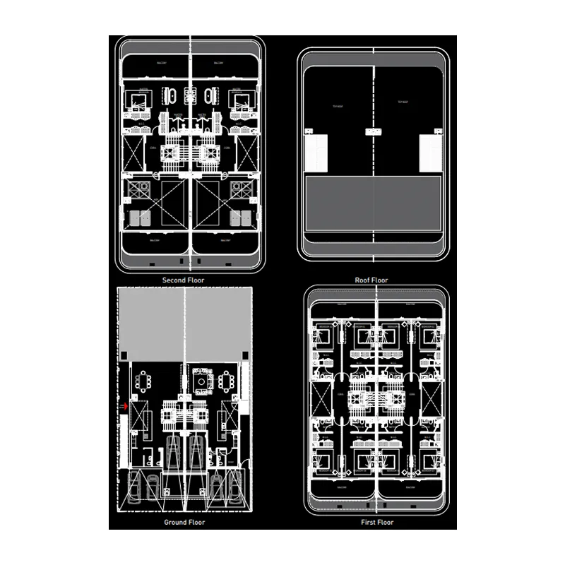 Brabus Island Chapter Two - The Villas 5 bed floor plan, 4,406 sqft