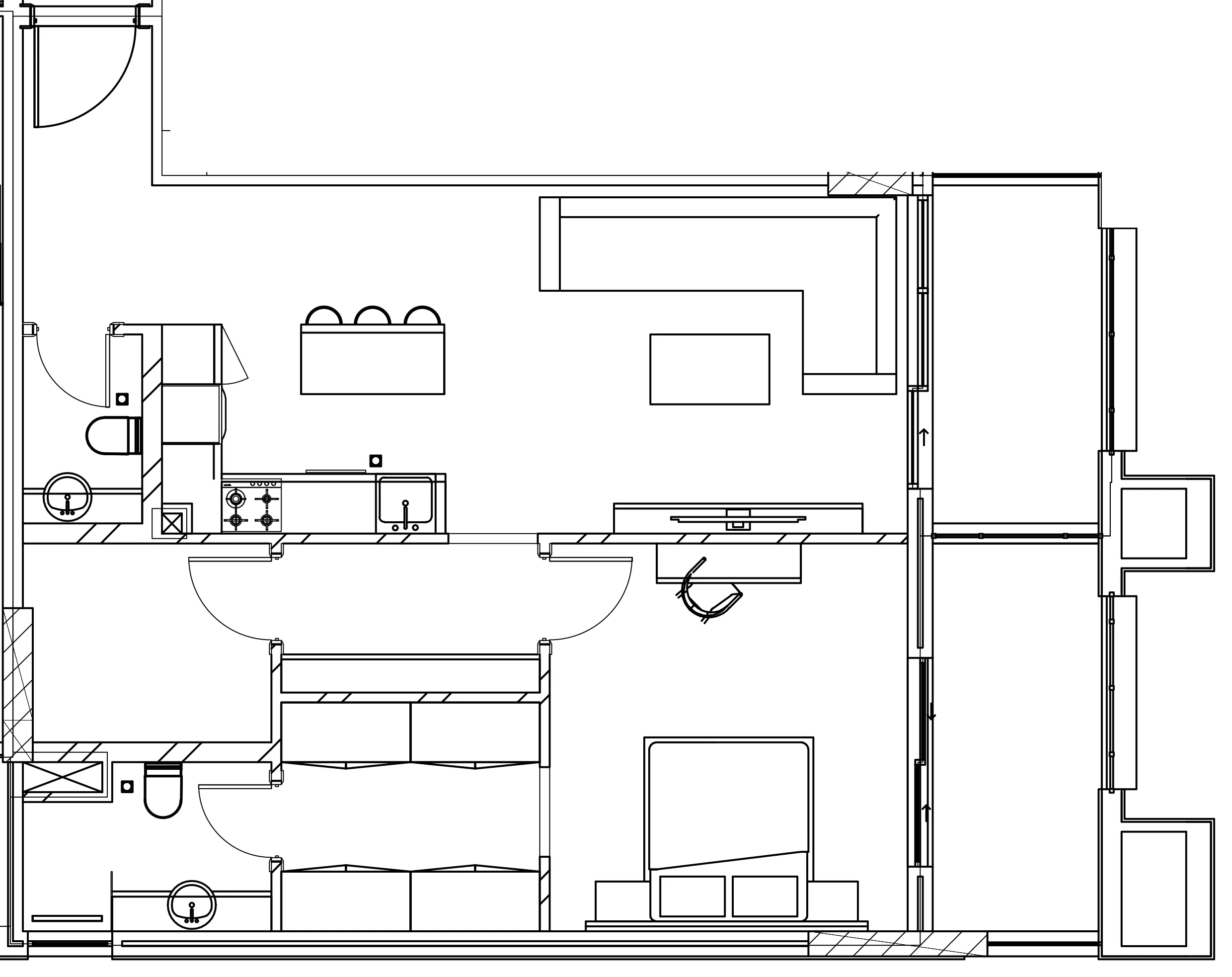 Berkeley Square 1 bed floor plan, 856 sqft