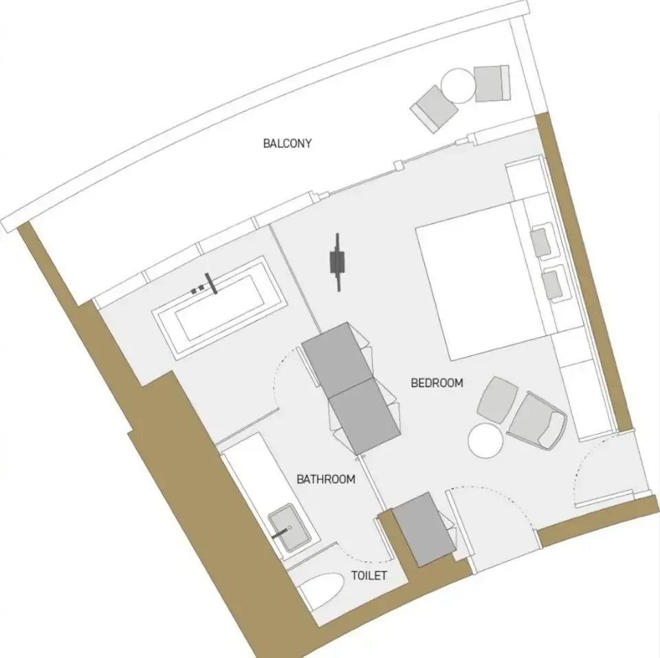 Five Jumeirah Village Studio floor plan, 429 – 528 sqft