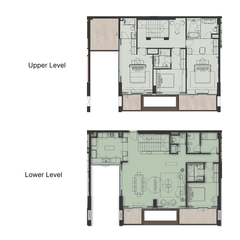 Sea Cliff by Imtiaz 4 bed floor plan, 4,390 sqft