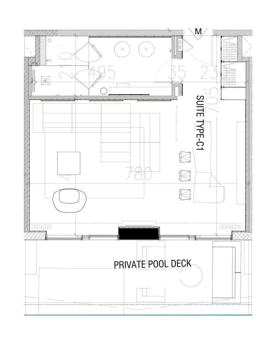 The Heart of Europe - Côte d’Azur Monaco 1 bed floor plan, 1,022 – 1,142 sqft