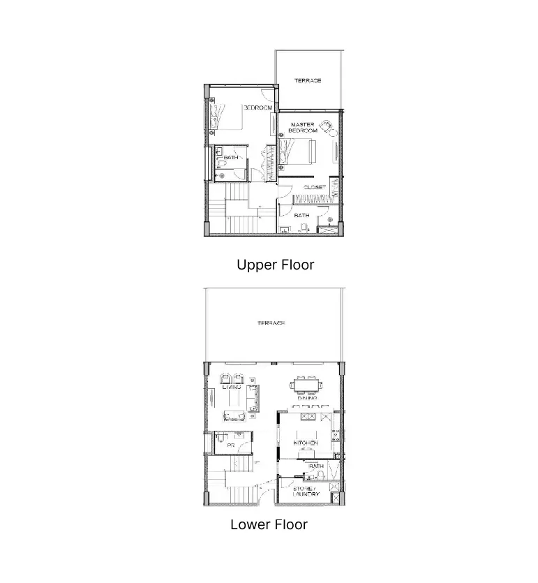 Golf Greens 2 bed floor plan, 2,460 sqft