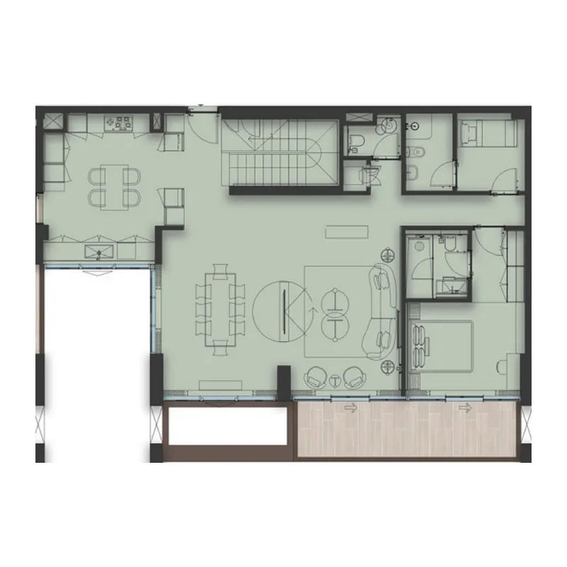 Sea Cliff by Imtiaz 4 bed floor plan, 4,886 sqft