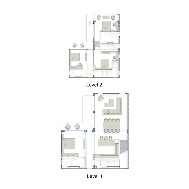Minori 4 bed floor plan, 2,486 sqft