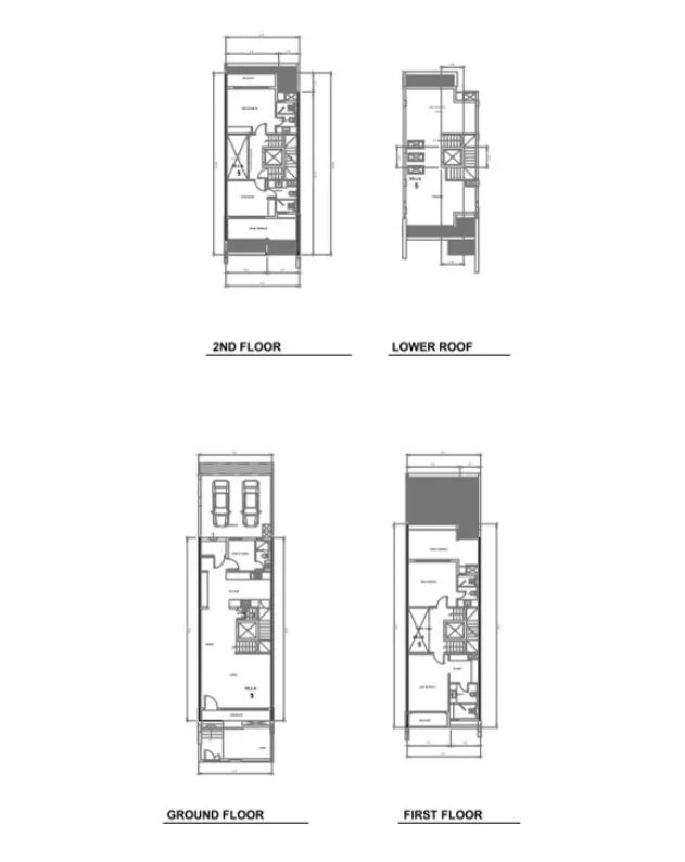 Veranda Collection 2 3 bed floor plan, 3,191 sqft