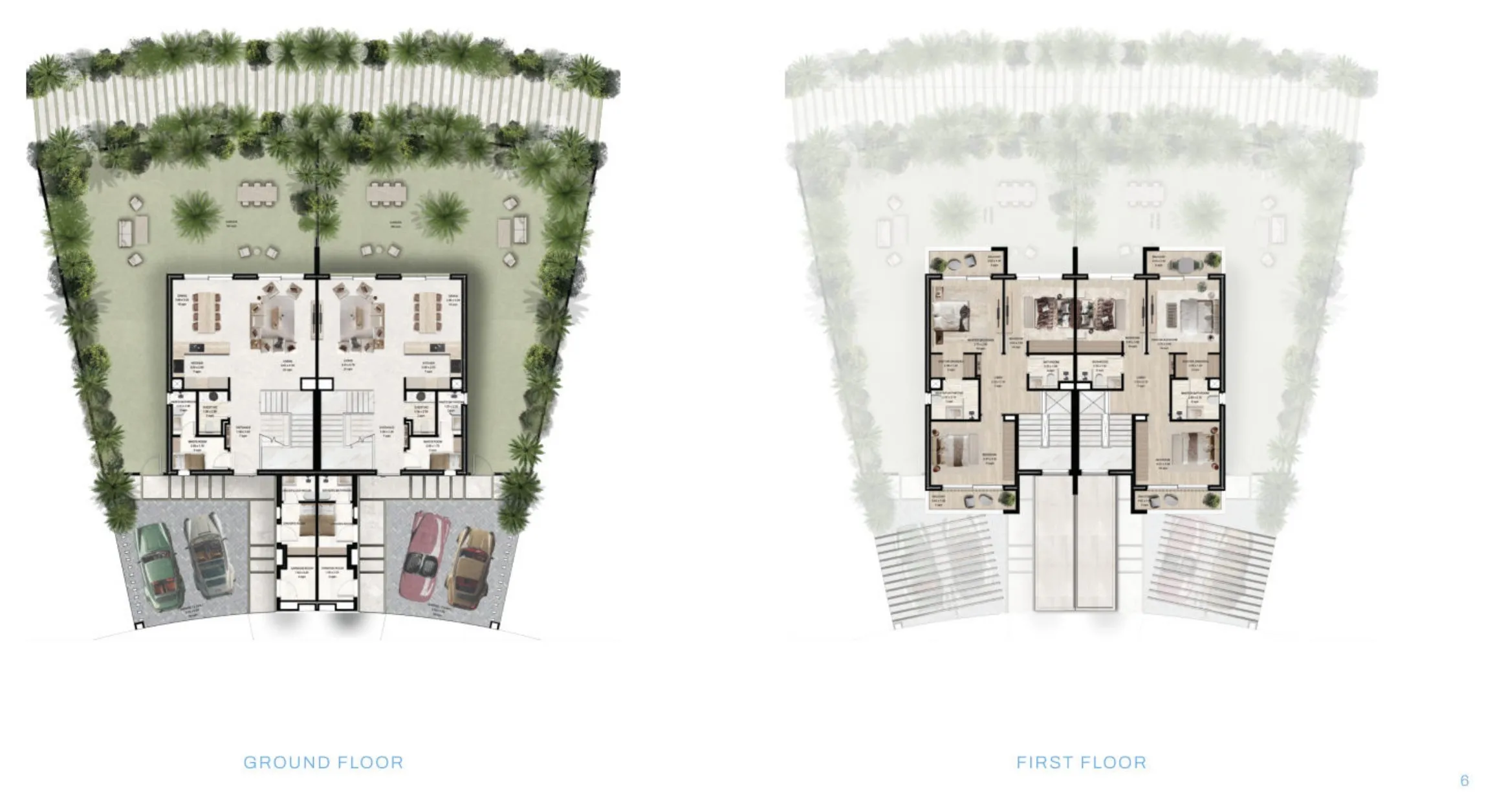Manchester City Yas Residences by Ohana – Phase 2 3 bed floor plan — Duplex, 2,325 sqft