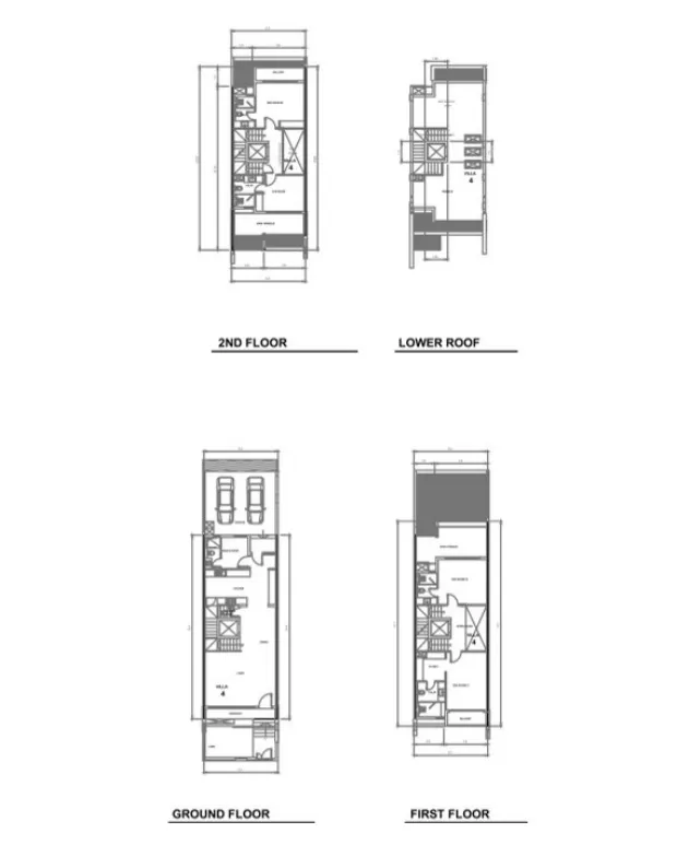Veranda Collection 2 3 bed floor plan, 3,191 sqft