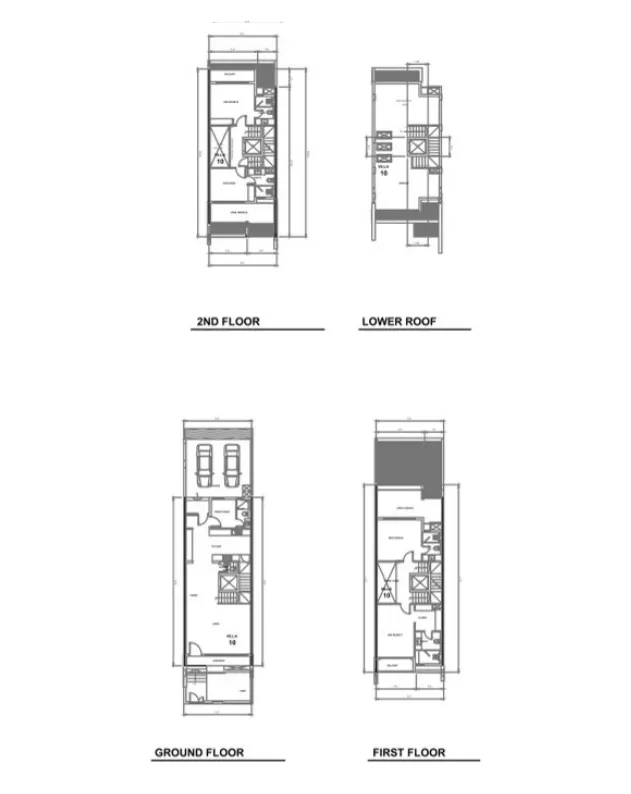 Veranda Collection 2 3 bed floor plan, 3,191 sqft