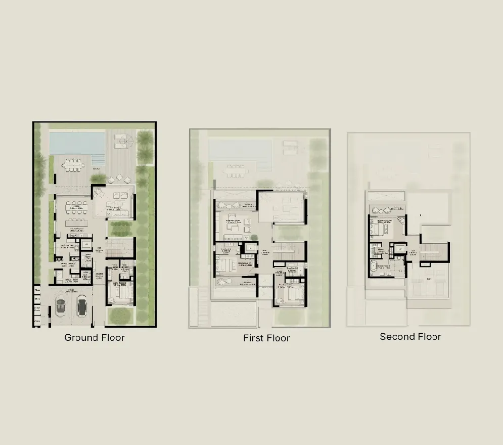 Nad Al Sheba Gardens Phase 11 4 bed floor plan, 4,795 sqft